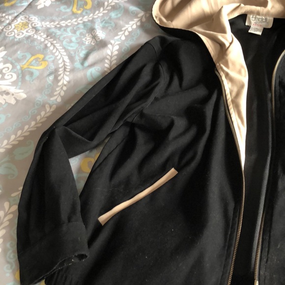 Black jacket with soft suede feel to it - Picture 3 of 3